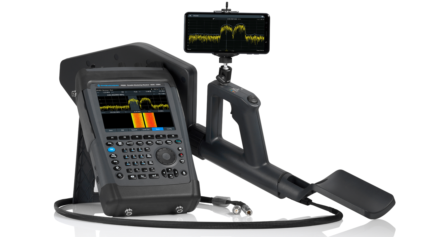 RS PR200 手持式无线电监测接收机