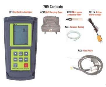 森美特TPI709R燃烧气体检测仪TPI-709R气体分析仪