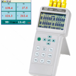 泰仕TES-1384四通道温度计+记录器TES1384温度计